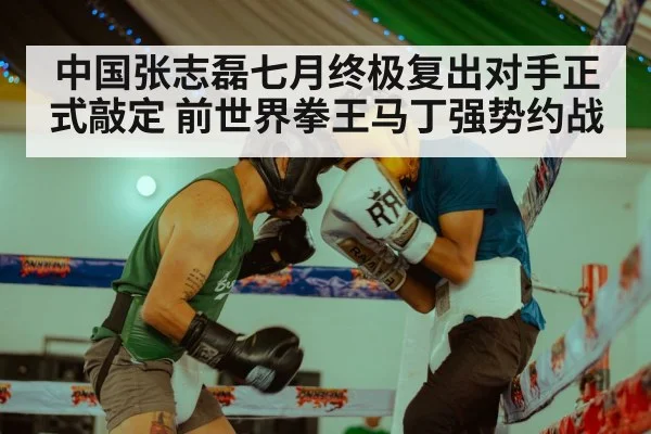 中国张志磊七月终极复出对手正式敲定 前世界拳王马丁强势约战
